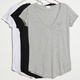 Womens Black T Shirts